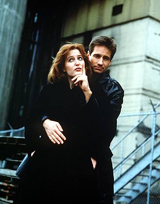  Gillian Anderson and David Duchovny