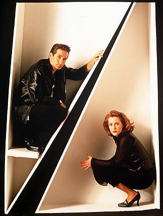  Gillian Anderson and David Duchovny